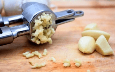 Garlic repels insects