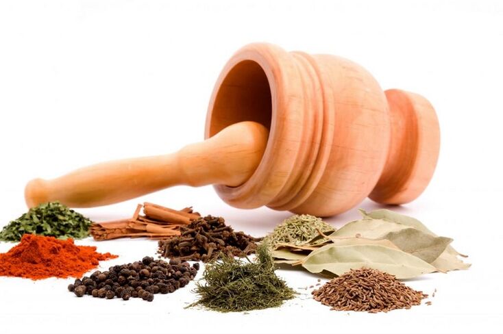 Spices to clean the body of parasites
