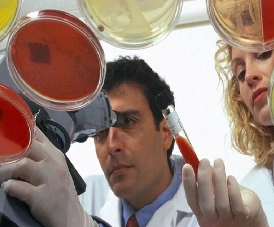 Diagnosis of worm disease