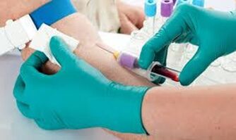 Blood fence of elbow vein