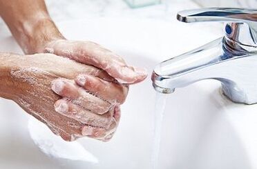 Wash your hands frequently to prevent parasites