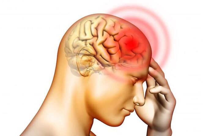 Headaches may be a symptom of roundworm larvae in the middle ear